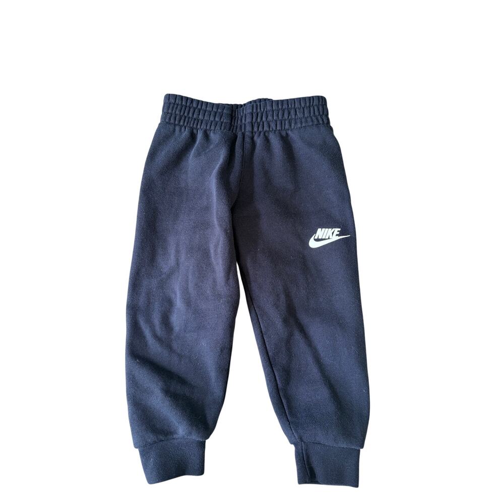 Comfy Nike Black Jogger Pants for Active Boys - Size 2T